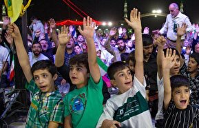 تصاویر | جشن آغاز امامت امام زمان(عج) در مسجد جمکران