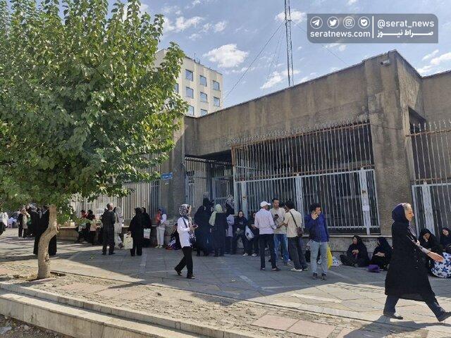 ماجرای ازدحام اتباع افغان در مقابل پلیس مهاجرت + تصاویر