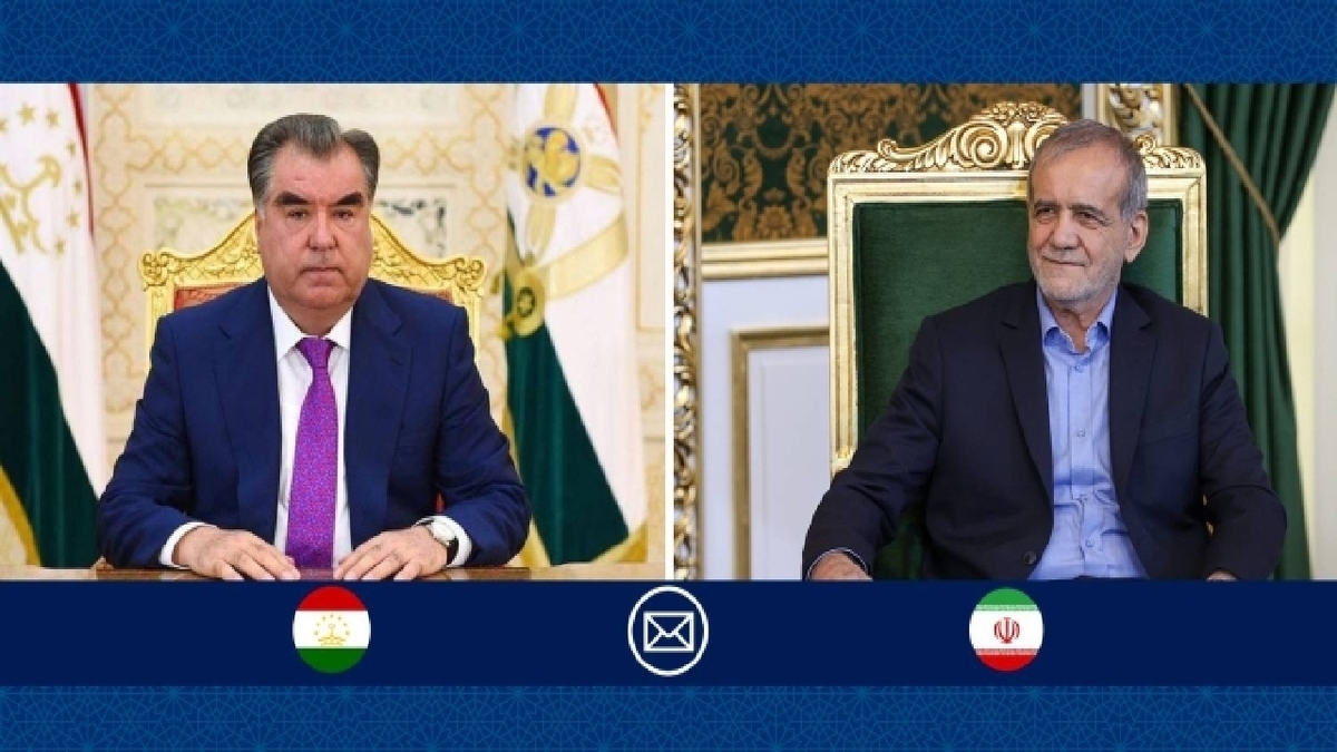 پیام تبریک پزشکیان به رئیس جمهور تاجیکستان