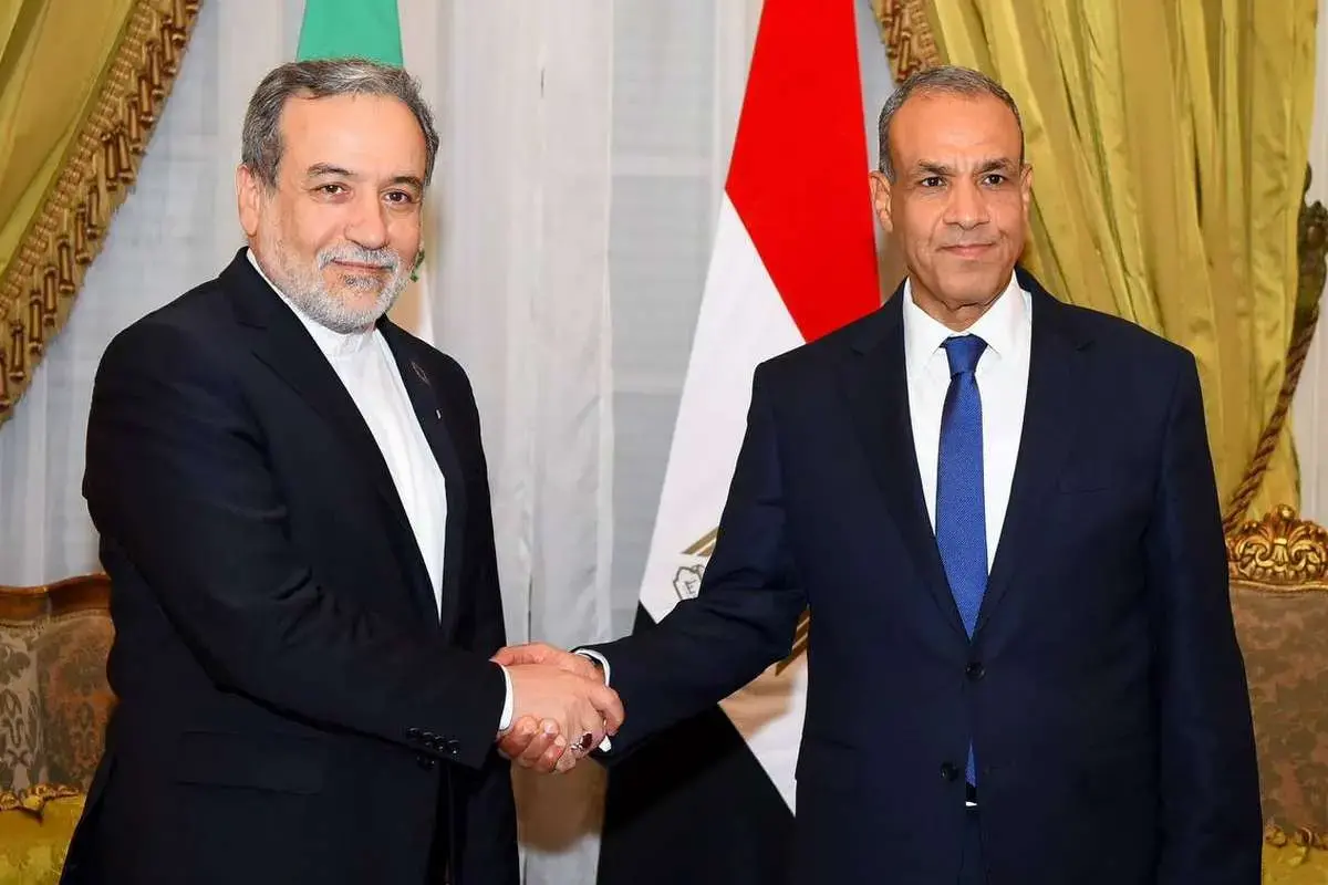 دیدار عراقچی با وزیر خارجه مصر + عکس
