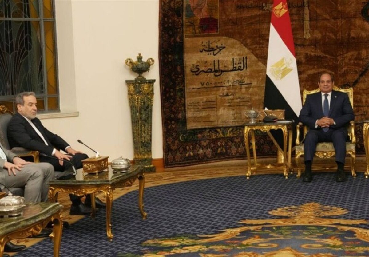  دیدار عراقچی با رئیس‌ جمهور مصر