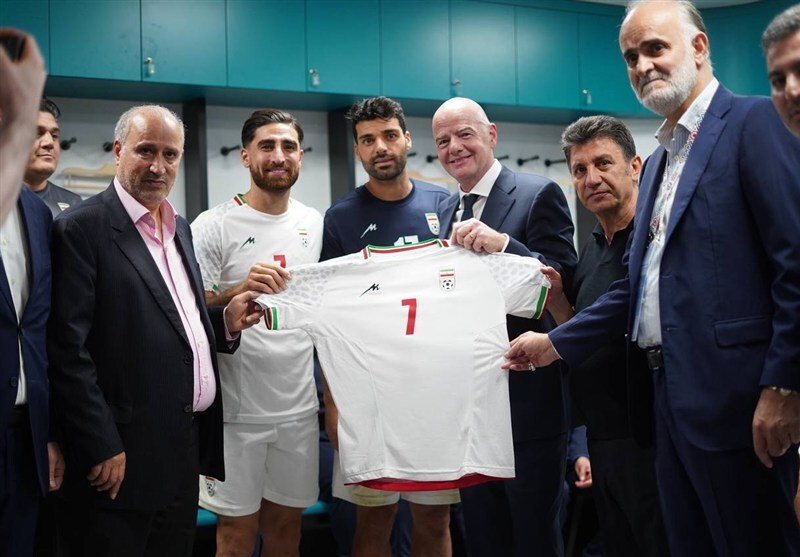  سفر اینفانتینو به ایران قبل از جام جهانی ۲۰۲۶