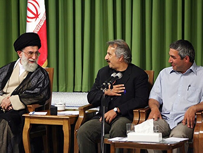 فیلم |  لحظاتی از دیدار دست‌اندرکاران فیلم  موسی(ع) با رهبر انقلاب
