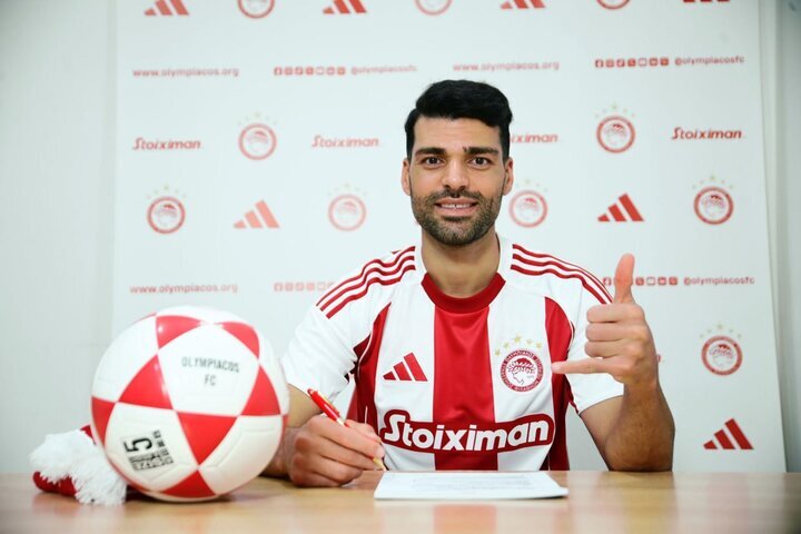 مهاجم ایران ستاره تیمش شد