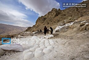 تصاویر | معدن نمک «قلعه رشید»