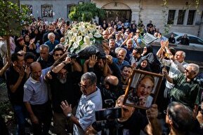 تصاویر | تشییع پیکر ثمینه باغچه‌بان