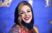 عکس | گریم سخت بهنوش بختیاری در پشت‌صحنه «بامداد خمار»