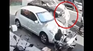 فیلم | سرقت وحشیانه گردنبند زن جوان در سعادت‌آباد تهران