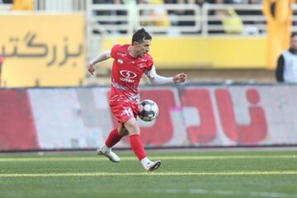 درگیری دو بازیکن پرسپولیس در اصفهان!