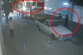 فیلم | لحظه حمله وحشیانه اراذل و اوباش به ۳ نوجوان در شهرری