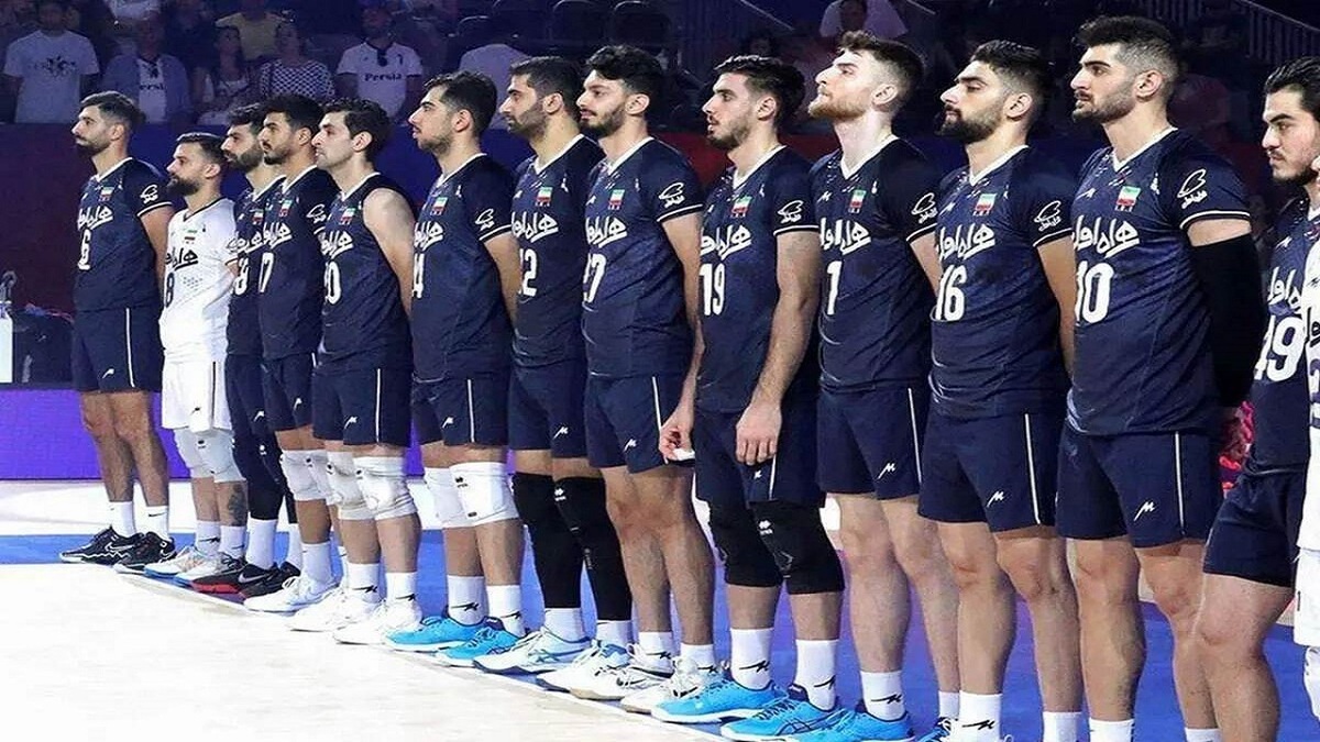پیروزی تیم ملی والیبال مقابل قطر