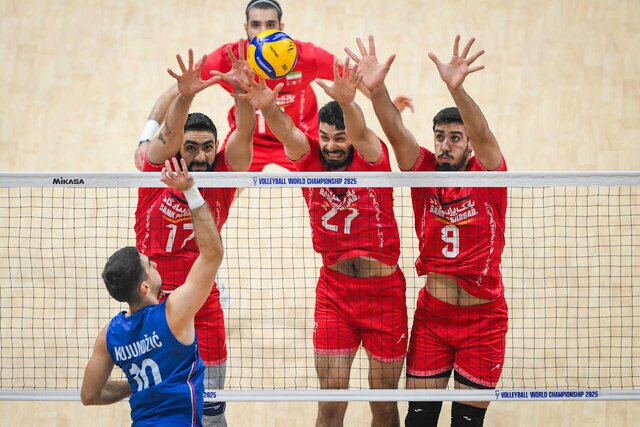 والیبال ایران به جمع ۸ تیم برتر جهان رسید