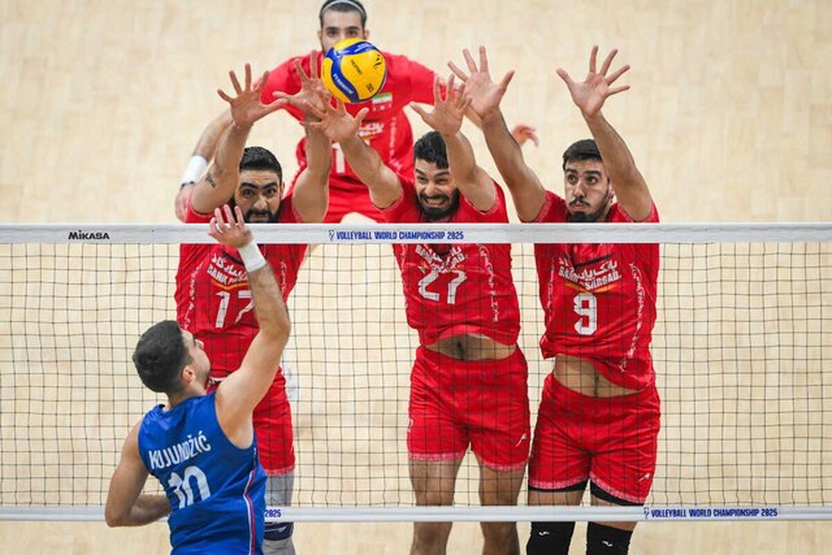 والیبال ایران به جمع ۸ تیم برتر جهان رسید