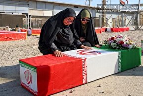 تصاویر | ورود پیکرهای مطهر ۴۴ شهید تازه تفحص‌شده به کشور از مرز شلمچه