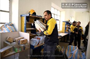 تصاویر | رزمایش پستچی‌ها در روز جهانی پست