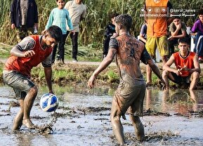 تصاویر |  مسابقات فوتچل در روستای کویه سفلی رودسر
