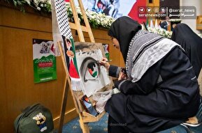 تصاویر| هشتمین اجلاس «همبستگی با کودکان و نوجوانان فلسطینی»