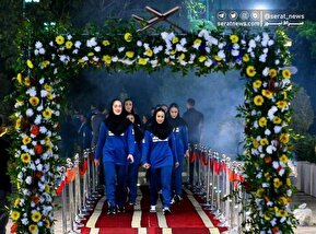 تصاویر| مراسم بدرقه کاروان اعزامی ورزش ایران به ریاض و بحرین