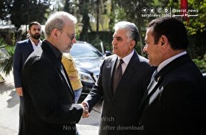تصاویر| دیدار دبیر شورای امنیت ملی ایران با مشاور امنیت ملی عراق