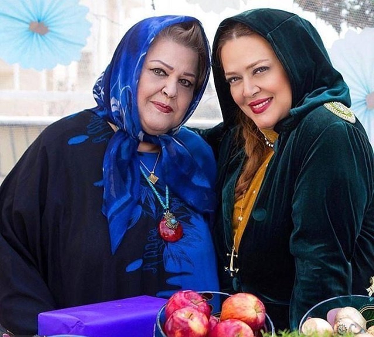 بهاره رهنما و مادرش هندی شدند + عکس
