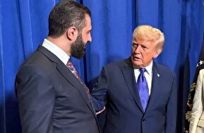 تصاویر | دیدار جولانی با ترامپ و ملانیا در سازمان ملل