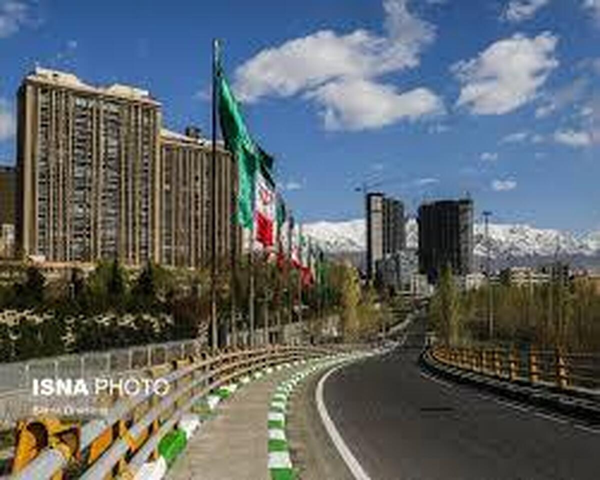 کیفیت هوای تهران در شرایط «قابل قبول»