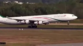 فیلم | حیرت آمریکاییها از مهارت خلبان ایرانی هواپیمای پزشکیان