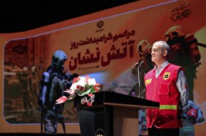 فیلم | آتش‌نشانان رئیس جمهور را غافل‌گیر کردند