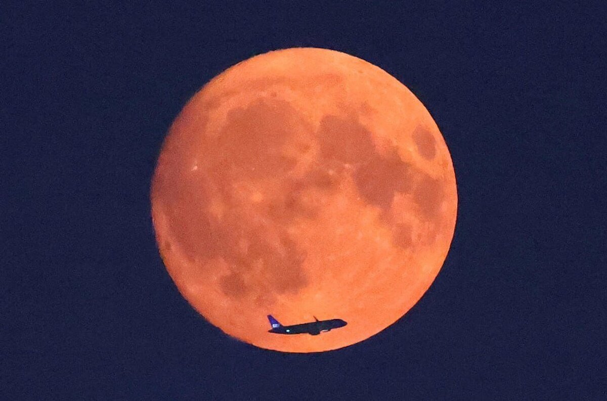 طلوع زمین از افق ماه +عکس