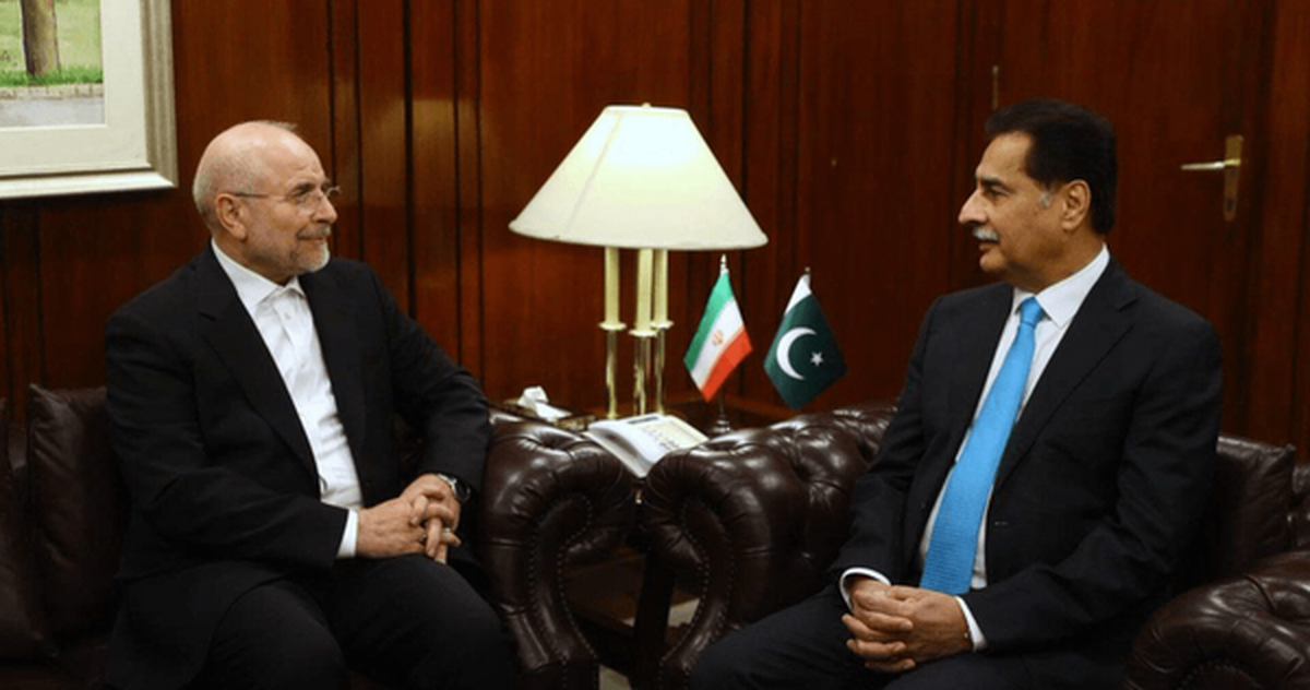 رئیس مجلس پاکستان: موشک های ایران به افسانه گنبدآهنین پایان داد