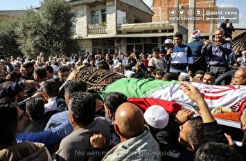 تصاویر| تشییع پیکر زنده‌یاد «صابر کاظمی» در آق قلا