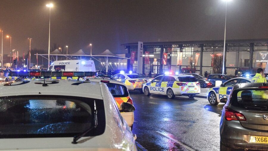 برافراشته شدن پرچم ایران در قلب بیرمنگام