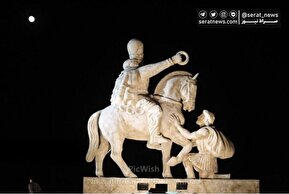 تصاویر| اختتامیه پویش «در مقابل ایران دوباره زانو می‍زنید»