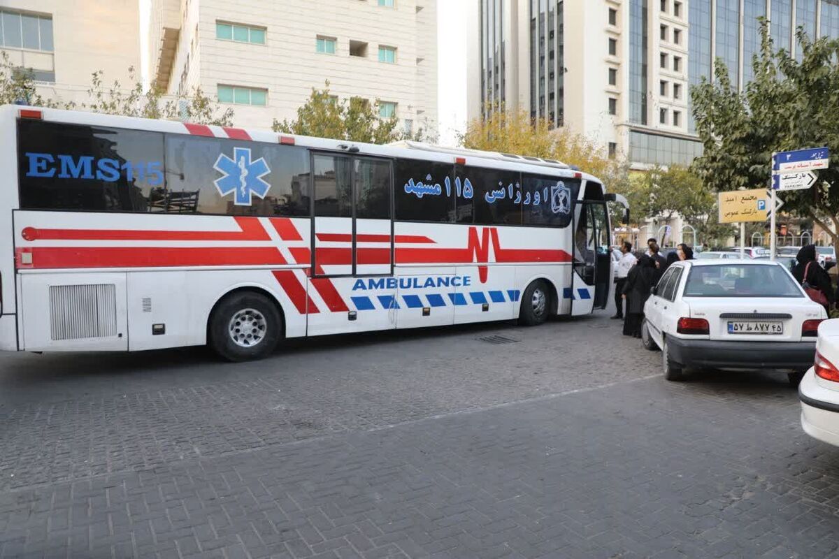 نشت گاز در هتل آپارتمان مشهد| ۵۰ مسافر مسموم شدند