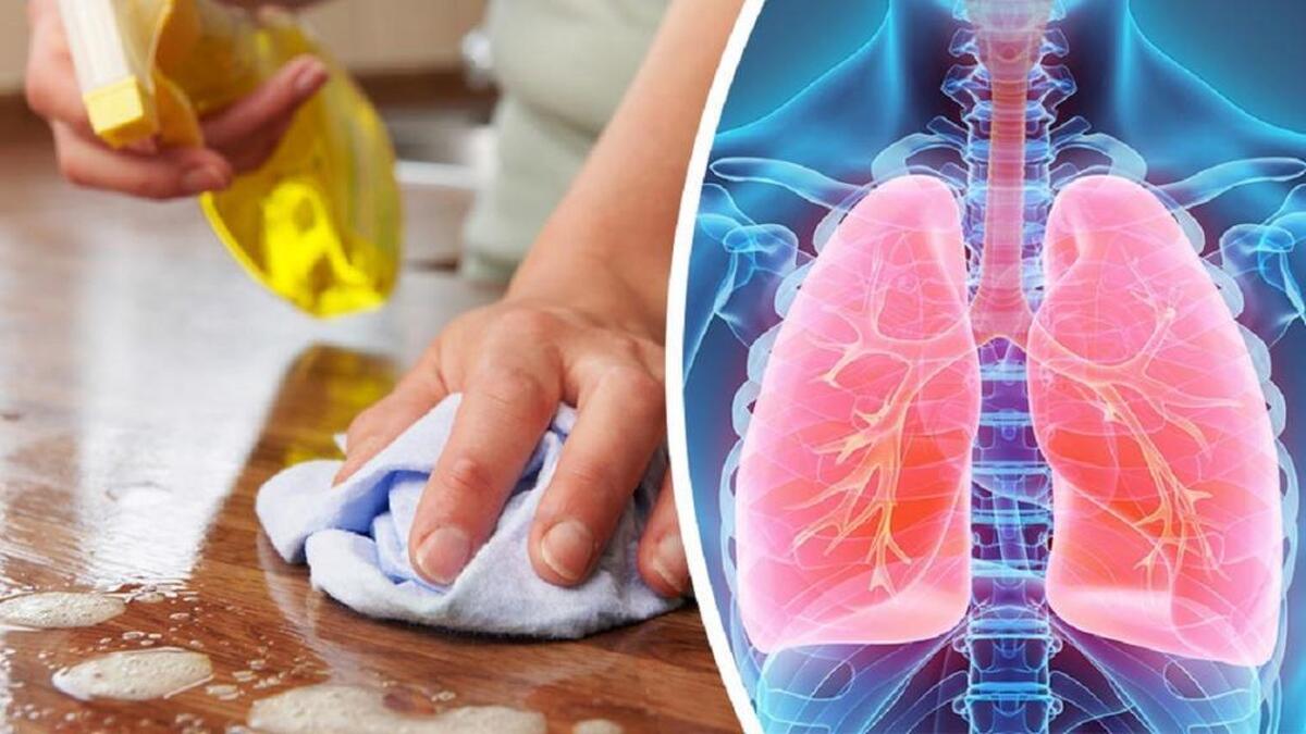 شوینده های خانگی و خطر آسیب دستگاه تنفسی