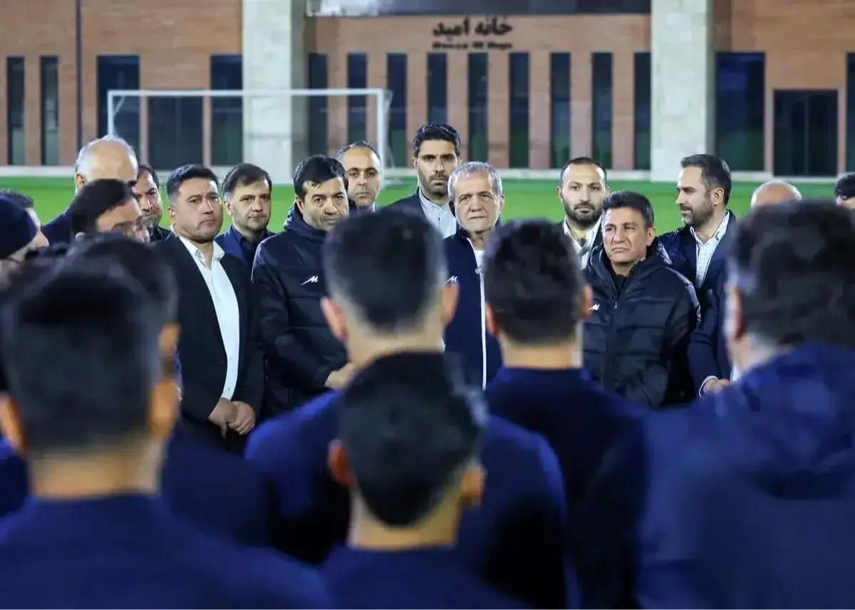 دو چهره مدیرعاملی استقلال در کنار دکتر پزشکیان