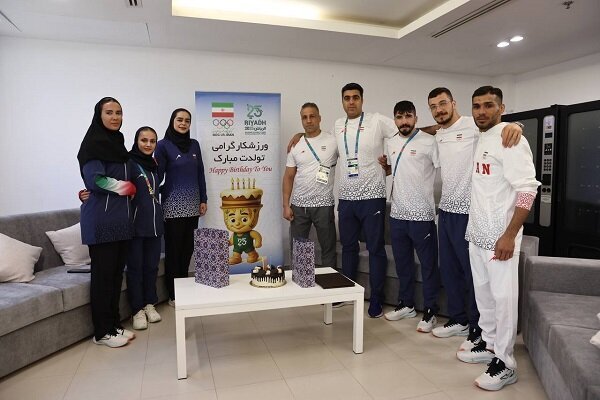 برپایی جشن تولد برای ورزشکاران متولد آبان در ریاض+ عکس