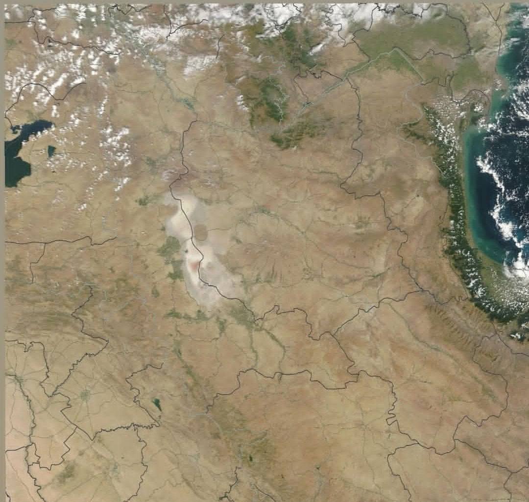 دریاچه ارومیه بزودی از نقشه ایران محو می شود