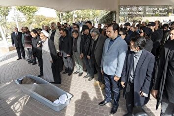 تصاویر| مراسم تشییع پیکر «همایون ارشادی»