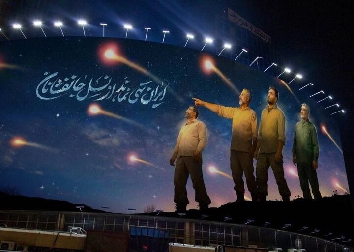 عکس| دیوارنگاره جدید میدان ولی‌عصر (عج) رونمایی شد