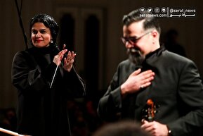 تصاویر| کنسرت ارکستر سمفونیک تهران به رهبری پانیذ فریوسفی