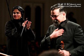 تصاویر| کنسرت ارکستر سمفونیک تهران به رهبری پانیذ فریوسفی