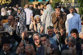 تصاویر| اقامه نماز طلب باران در امام‌زاده صالح (ع) تهران