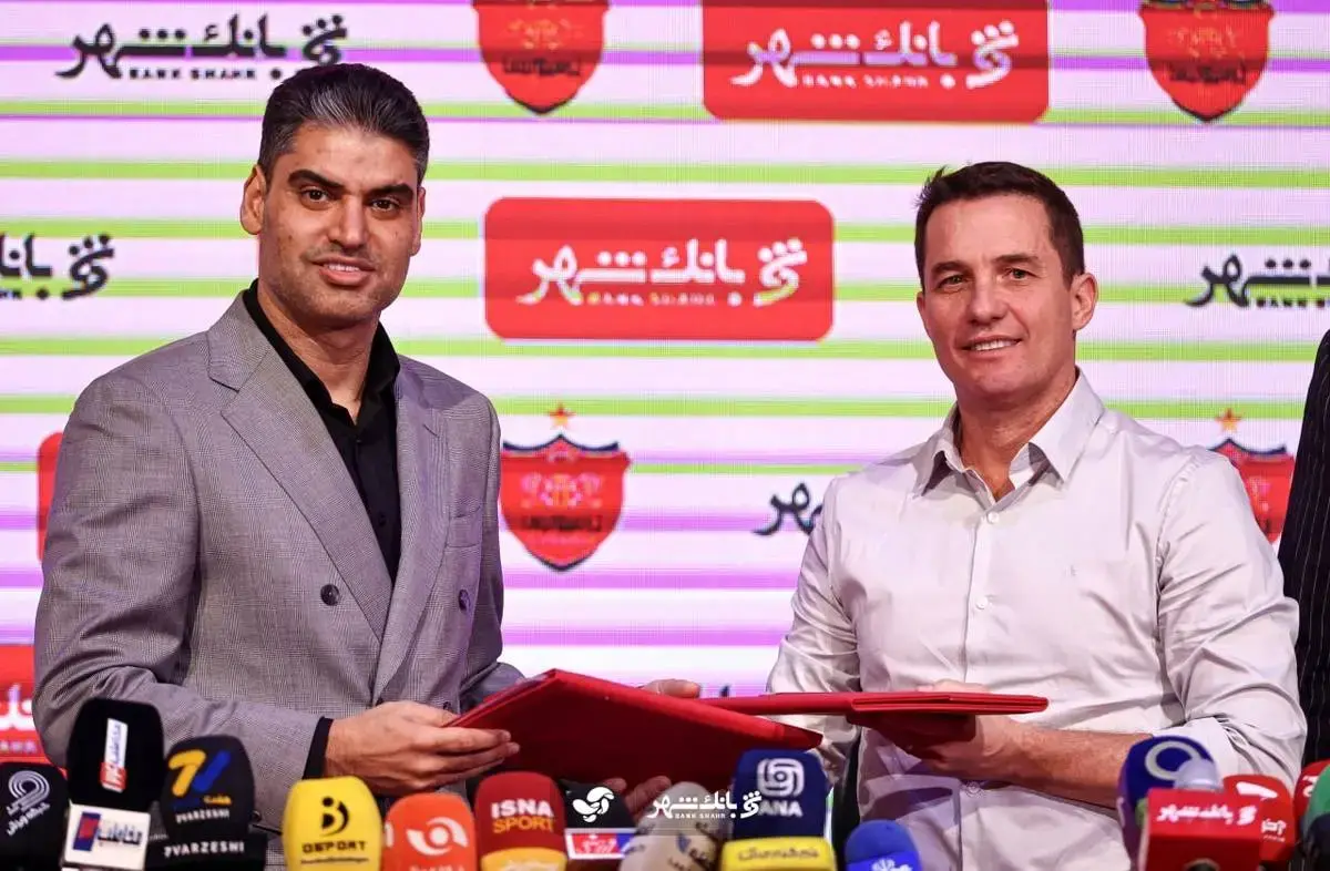 جلسه مدیرعامل باشگاه پرسپولیس با اوسمار