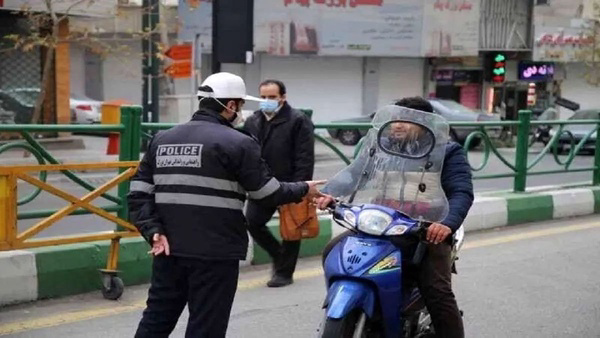 جریمه موتوری سواری بدون کلاه افزایش یافت