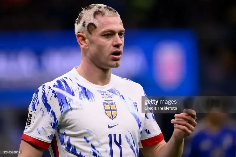  عکس| موی پلنگی مدافع تیم ملی نروژ