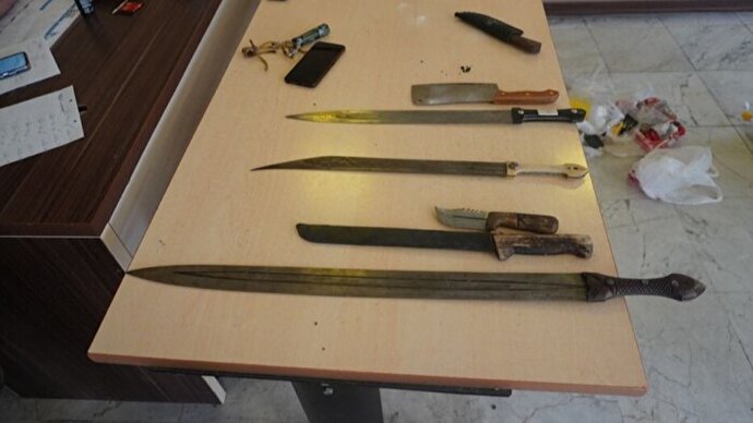 فیلم| بازداشت قداره‌کش‌های وحشت‌آفرین در تهرانپارس