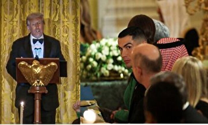 فیلم| تمجید ترامپ از کریستیانو رونالدو