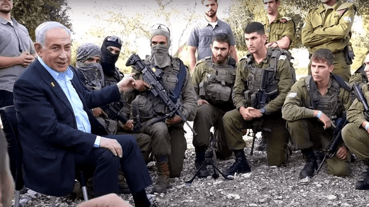 نتانیاهو به سوریه رفت+عکس