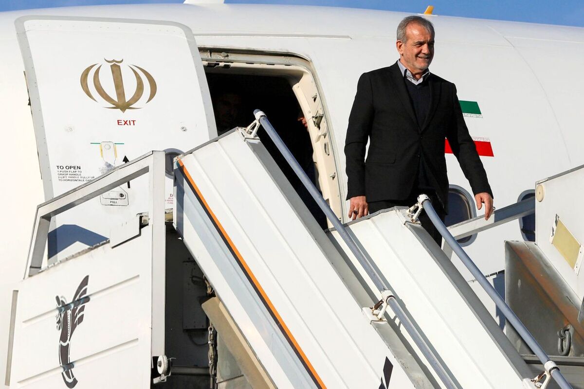 رئیس‌جمهور وارد قزوین شد